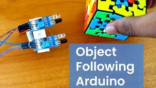 Object following with IR Sensor | Beginner Arduino Project