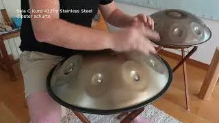 Sela Handpan C Kurd 432 Hz