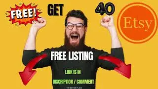 Etsy 40 Free Listings 2026  Get Etsy Free Listing Link Updated 