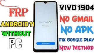 VIVO Y12  FRP Bypass Without pc 2025 | Fixed Google Play Services | By Sony New Method