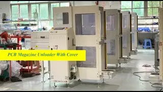 PCB Magazine Unloader With Dust Cover,SMT PCB Unloader,Multi PCB Unloader-OBSMT(OUBEL GROUP)