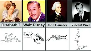 coolest signatures from famous people