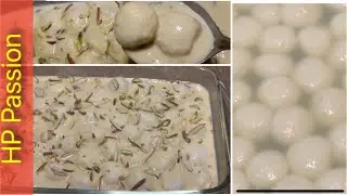 Soft Angoori Zafrani Dhaka Rasmalai Recipe at Home/ Channar Payesh/ Mini Rasmalai/ Bangali Sweet