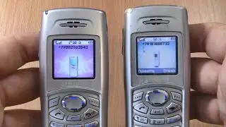 Incoming call & Outgoing call at the Same Time 2 rare  Button Samsung c100
