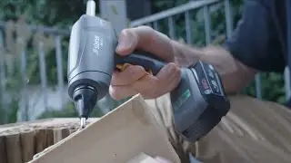 Akku-Heißklebepistole | MobileGlue 3011 - Ideal für kabelloses Heimwerken, Reparieren und DIY-Ideen