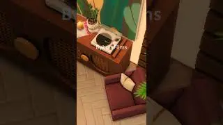 Ретро квартира строительство в Симс 4│Retro Apartment Sims 4 Build 