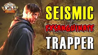 POE 3.16 - Physical Trapper Saboteur | Seismic and Exsanguinate Trap Build Guide | Path of Exile