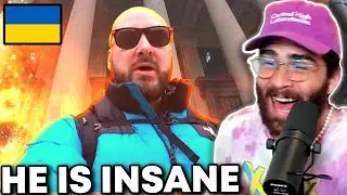 Bald is in UKRAINE DURING THE WAR!!! | HasanAbi Reacts