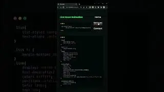 Link Hover Animation 