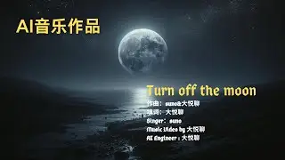 AI音乐作品—Turn off the moon | suno | sunoai | ai音乐 | 大悦聊