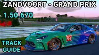 Track Guide Zandvoort - Grand Prix Toyota GR86 iRacing