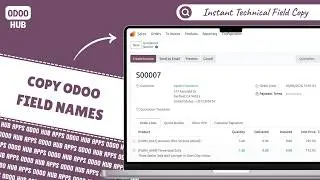 How to Instantly Copy Field Names in Odoo | No Developer Mode Required | Developer Tool | Odoo Hub