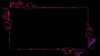 Neon Light Border | snow overlay | background video effects hd black screen | Background Loop