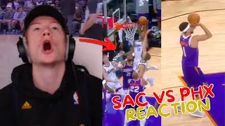 Reacting to Suns vs Kings Regular Season Game!