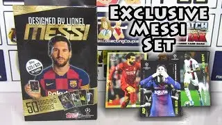 Topps Exclusive Champions League 2019/20 Messi Set | Designed & Chosen By Messi | Greatest Moments