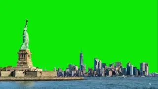 Newyork City Foreground Chromakey