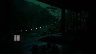 Rain Sounds by a Peaceful Riverside Cabin 🌧 (No Ads) | Relaxing Bedroom Atmosphere for Deep Sleep