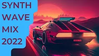 Synthwave Mix 2022 / Infinite Road. Music for study, relaxation and background.