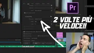 Adobe Premiere Pro 2020 usa la CODIFICA HARDWARE tramite GPU NVIDIA e AMD su Windows! FINALMENTE!