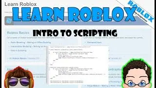 Learn Roblox - Intro to Scripting