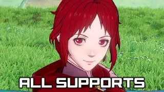 ALL Monica Support Conversations ★ Fire Emblem Warriors: Three Hopes