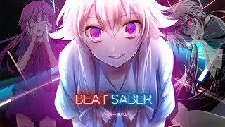 Beat Saber - Mirai Nikki OP - Kuusou Mesorogiwi (Expert - FULL COMBO)