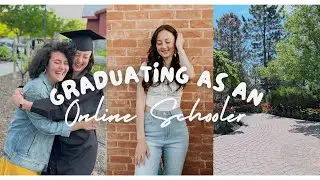 I GRADUATED! I did ONLINE school for HIGH SCHOOL,  WHAT IT IS LIKE TO GRADUATE!