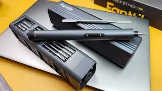 Fanttik E1 Max: 50 Magnetic Bits, Cordless Convenience!