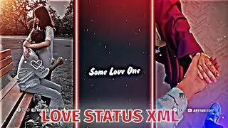 NEW COUPLE 💞 TREND VIDEO ||ALIGHTMOTION XML FILE 🎟️ BY 