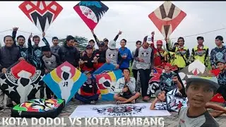 ADUAN LAYANGAN GIBRIK KLASIK | KOTA DODOL VS KOTA KEMBANG