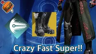 INSANELY FAST SUPER With This Geomag Stabilizer Arc Warlock Build // Destiny 2 Season of the Wish