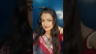 last time saraswati pujo makeup look/শেষ মুহূর্তের সরস্বতী পুজোর মেকআপ লুক