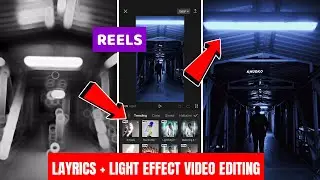 let me down slowly x tere pehlu mein reh lu reels editing | bulb blinking effect video editing
