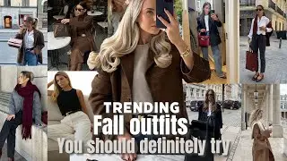Trending Fall outfits 👢9 outfits you should definitely try