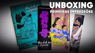 MAIS FORTE QUE A ESPADA - HIROSHI HIRATA VOL. 1 | unboxing e primeiras impressões!