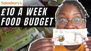 How to Eat for £10 A Week In London | Emergency Extreme £10 A Week Food Budget UK | Grocery Haul
