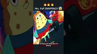 Mrs. Puff SNAPPING 😱🔥#spongebob #spongebobparodies #yourboysponge