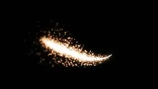 Golden Particle Background | After Effect| Free download