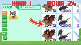 Beating ADOPT ME In 24hours!!!!