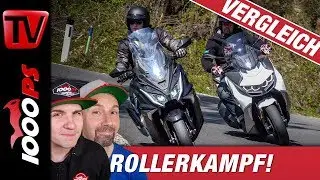 Kymco AK550i vs. BMW C 400 GT Vergleich - Wie viel Roller bekommt man für 10.000 Euro?