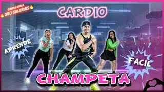 CHAMPETA Basic Steps🔥 INTENSE CARDIO Routine (Champeta Class) 💣