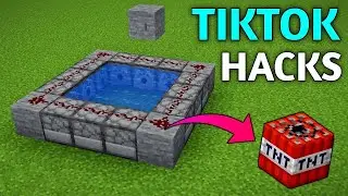 Minecraft : How to Make Simple TNT Player Launcher | Minecraft Java & Bedrock Tutorial All Versions