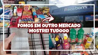 COMPRAS DO MÊS DE SETEMBRO COM VALORES | FOMOS EM UM SUPERMERCADO DIFERENTE - LETÍCIA MARIA