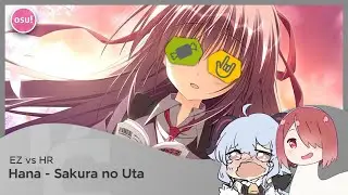 osu! EZ+HR Collab | Hana - Sakura no Uta