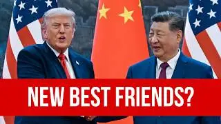 Why did Trump visit China?