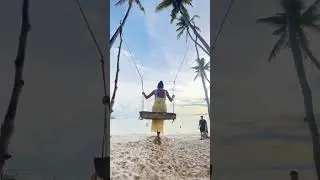 How to film smooth beach swing shots with Osmo Mobile 7P📱