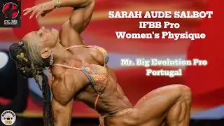 Sarah-Aude Salbot: Posing Routines at the 2024 Mr Big Evolution  #femalebodybuilding #womensphysique