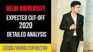 Delhi University Expected Cut Off 2020 🔥| DU Cut Off 2020 | UG Admission 2020