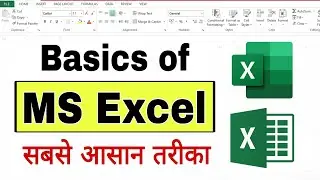 MS Excel Basic Knowledge in Hindi| Complete Tutorial| Anjali Bhardwaj
