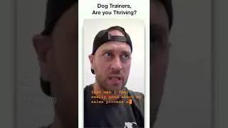 Dog trainers can thrive, even in tough economic times   #dogtrainer ￼